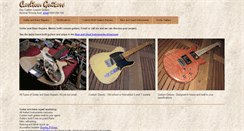 Desktop Screenshot of carltonguitars.com.au